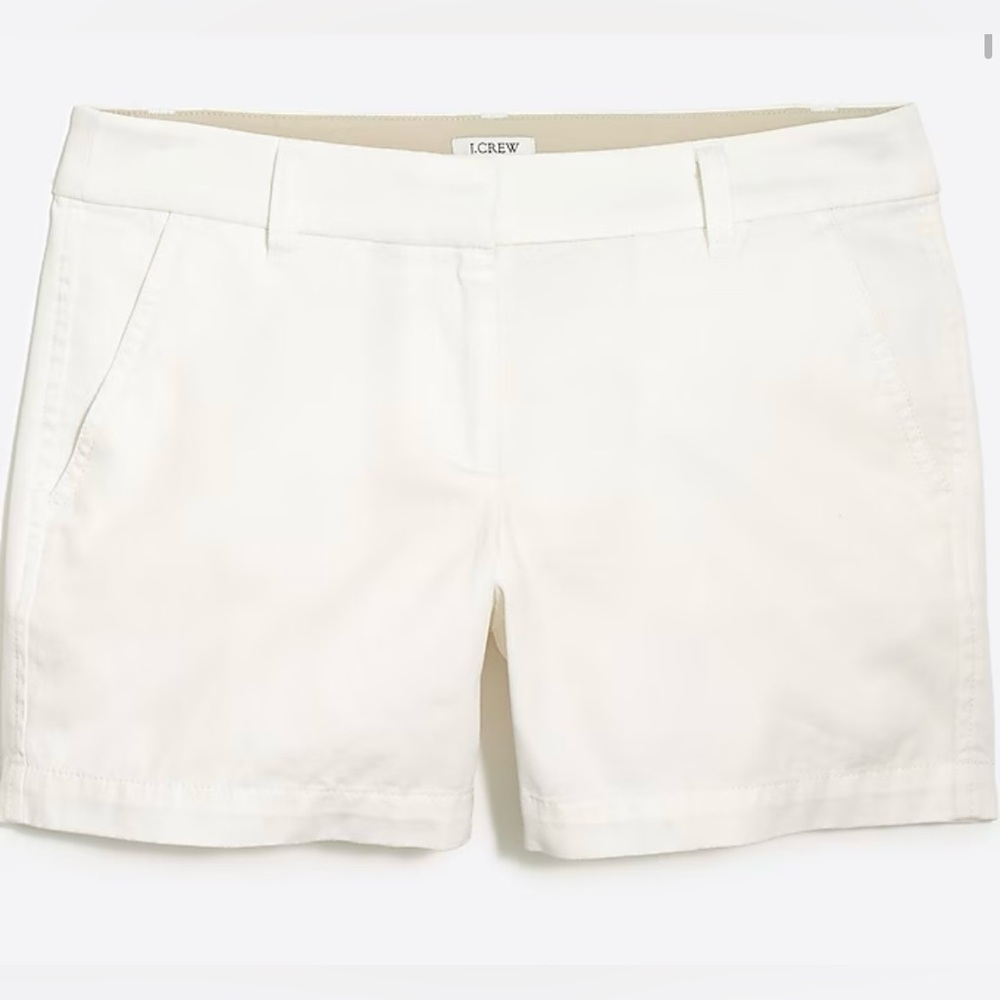 White J Crew Factory Chino Sz 12 - 5” inseam